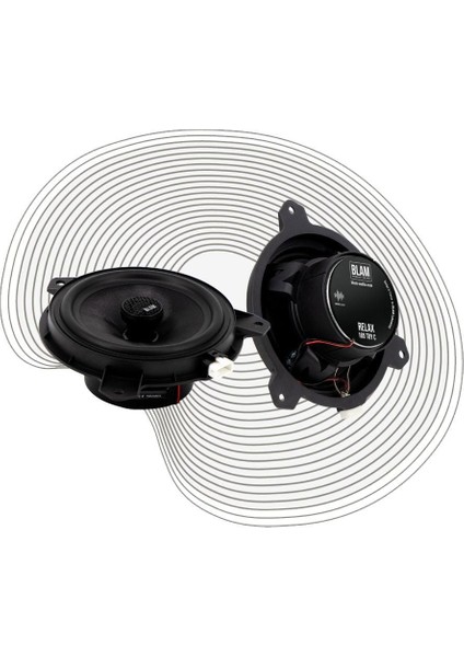 Toyota Marka Araçlara Uyumlu Koaksiyel Hoparlör 165TOY C