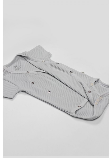 Bistyle Flying Elephant 2'li Yarım Kol Badi 17117 Ekru Gri indirimleri