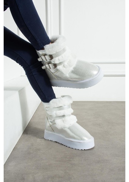 Çift Tokalı Kalıntaban Çocuk Bot Gümüş Sultan fiyatları