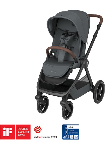 Oxford Çift Yönlü Seyahat Sistem Olabilen Bebek Arabası Twillic Graphite
