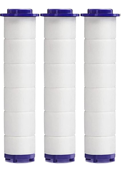 Duş Başlığı Filtresi 3’lü Paket – Klor, Kireç ve Pas Önleyici, Su Arıtıcı, Cilt ve Saç Dostu, Evrensel Uyumlu Yedek Kartuş Seti