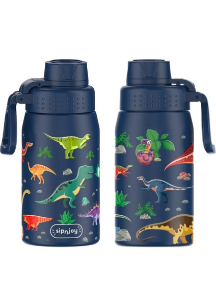 - Widewonder Çocuk Su Termosu | 420 ml - Dino Roar modelleri