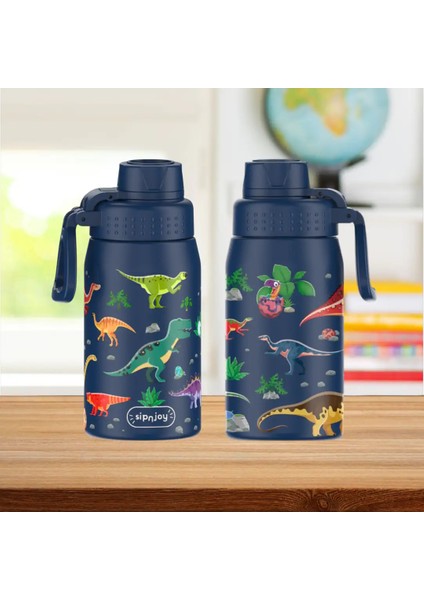 - Widewonder Çocuk Su Termosu | 420 ml - Dino Roar fırsatları