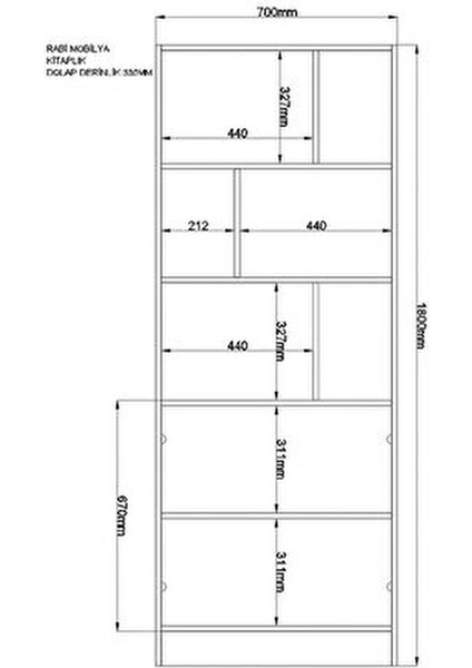 Beyza Country Kitaplık modelleri