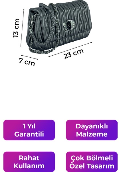 Kriste Bell Kadın Çanta Pewter 26382 indirimleri