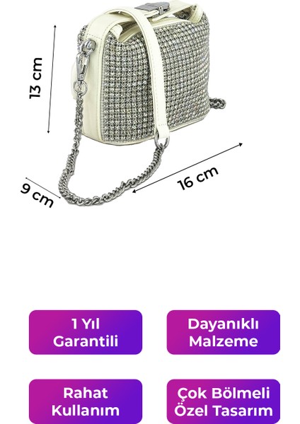 Kriste Bell Kadın Çantası Çapraz Askılı Beyaz 26314 indirimleri