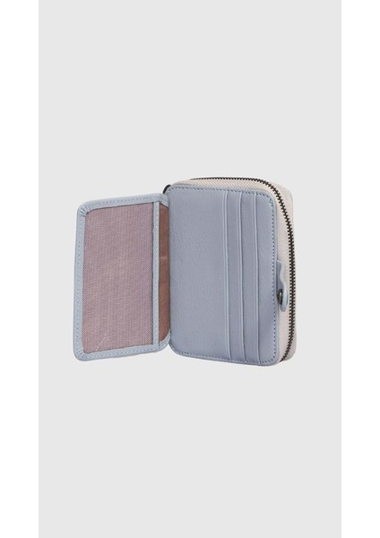 Hakiki Deri Kadın Cüzdan Buz Mavisi 739