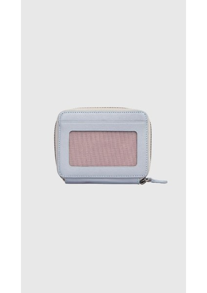 Hakiki Deri Kadın Cüzdan Buz Mavisi 739