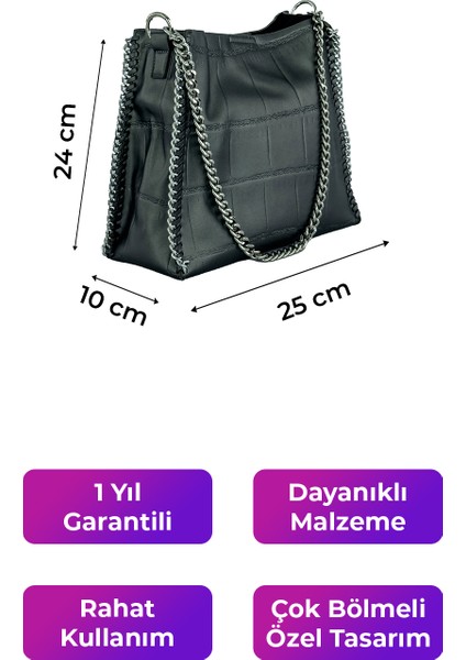 Kriste Bell Çapraz Askılı Kadın Çanta Kurşun 26553 indirimleri