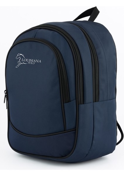 3 Bölmeli Okul Sırt Çantası Lacivert 2450