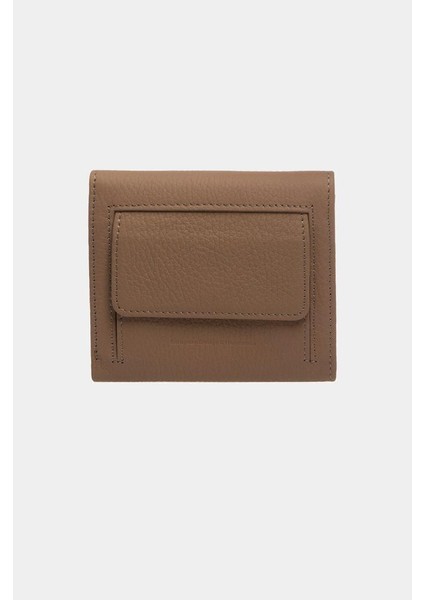 Hakiki Deri Kadın Cüzdanı Taba 2766