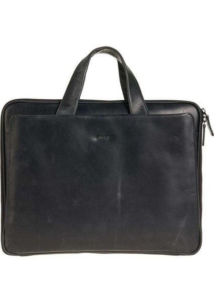 Grande Erkek Deri Evrak Çantası Siyah 6873