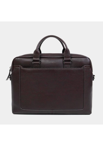 Grande Erkek Deri Evrak Çantası Kahve 9003