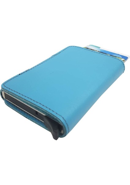 West Polo Mekanizmalı Kartlık Hakiki Deri Turkuaz 5510 fiyatları