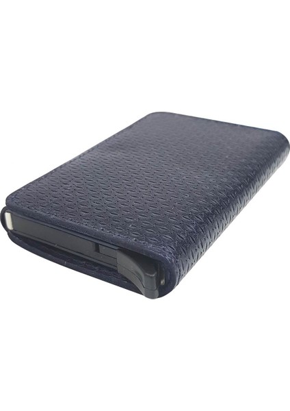 West Polo Mekanizmalı Kartlık Hakiki Deri Çizgili Lacivert 5510 fiyatları