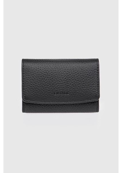 Hakiki Deri Kartlık Siyah 841