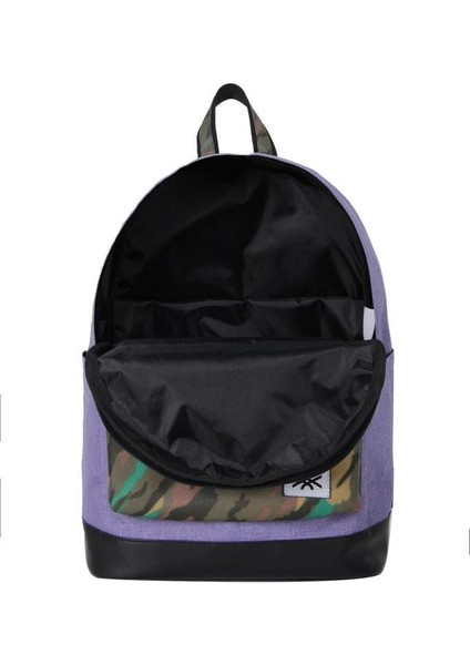 Okul Sırt Çantası Mor Kamuflaj