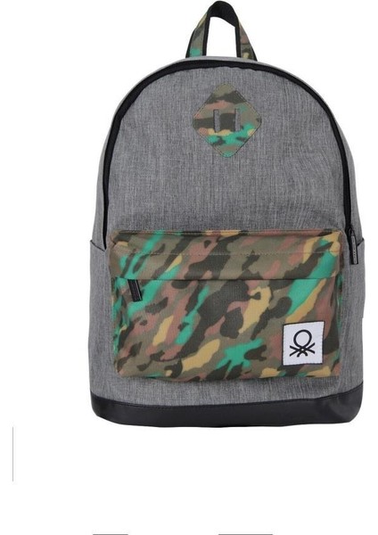 Okul Sırt Çantası Gri Kamuflaj