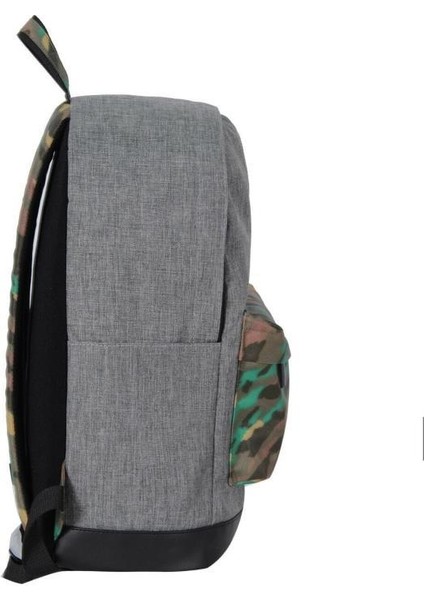 Okul Sırt Çantası Gri Kamuflaj