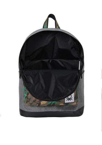 Okul Sırt Çantası Gri Kamuflaj
