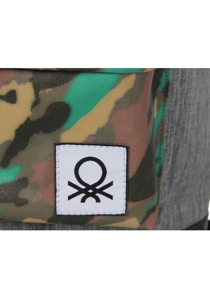 Okul Sırt Çantası Gri Kamuflaj