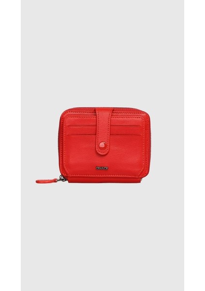Hakiki Deri Kadın Cüzdan Kırmızı 739