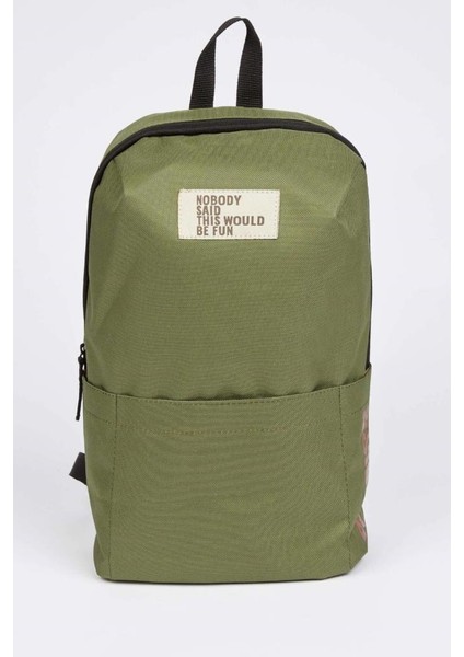 Unisex Mini Sırt Çantası Haki 1904