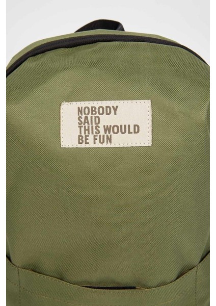 Unisex Mini Sırt Çantası Haki 1904