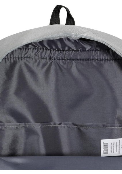 Trend Okul Sırt Çantası (Laptop Bölmeli) Gri- Siyah 1154