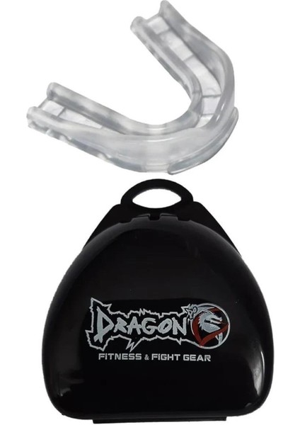 Dragon Attack 5 Plus Profesyonel Boks Eldiveni 4'lü Set Boks Eldiveni Kaval Koruyucu Bandaj Dişlik