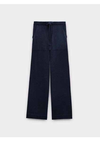 Ayarlanabilir Ipli Triko Pantolon indirimleri