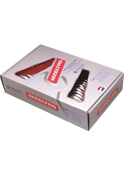 Izeltaş 0100 Iki Ağız Anahtar Takımı Kısa Boy 8 Parça fiyatları