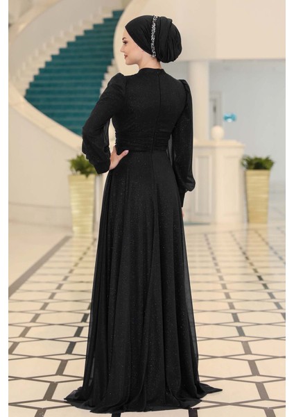 Şık Tasarım Tül Kübra Abiye