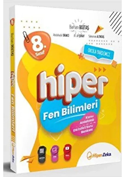 Yayınları 2025 8. Sınıf Hiper Fen Bilimleri Konu Anlatımlı & Etkinlikli Soru Bankası / 9786256935334