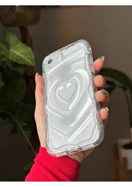 Iphone 7 Plus - 8 Plus Uyumlu Kabartma Kalp Model Kılıf fiyatları