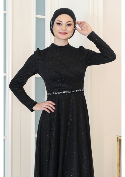 Parıltılı Işıl Tesettür Büyük Beden Abiye fırsatları