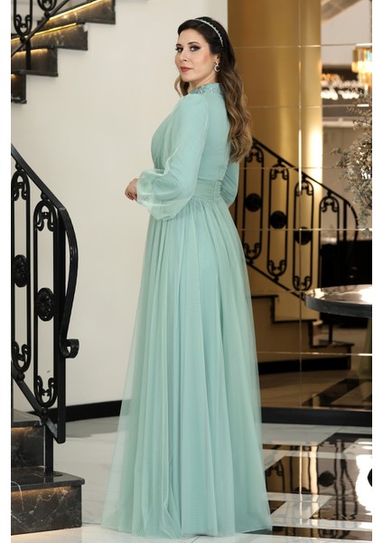 Hazal Büyük Beden Tesettür Abiye indirimleri