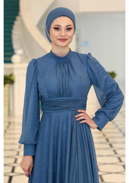 Şık Tasarım Tül Kübra Abiye modelleri