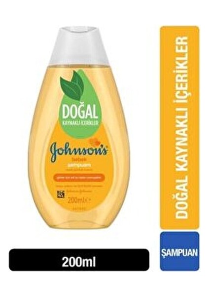 Bebek Şampuanı 200 ml Günlük Kullanım için Yumuşak Formül Hassas Ciltler için fiyatları