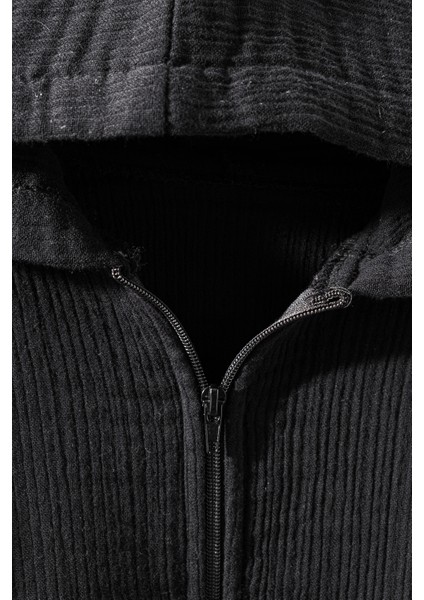 Müslin Çocuk Kapüşonlu Ceket modelleri