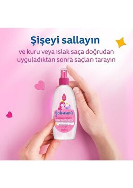Bebekler İçin Işıldayan Parlaklık Şampuanı 500 ml Argan Yağı ile Zenginleştirilmiş