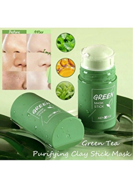 Yeşil Çay Özlü Siyah Nokta ve Sivilce Maskesi & Green Tea Mask