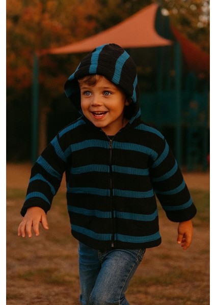 Müslin Çocuk Kapüşonlu Ceket indirimleri