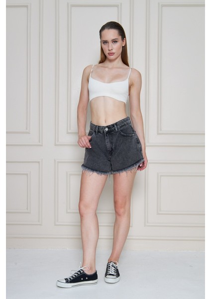 Kadın Denim Şort