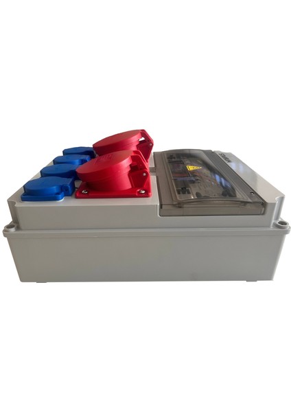 Stanıum 258104 IP54, 10KA, 11-22KW Trifaze Elektrikli Araç Kombinasyon Kutusu, 5X32A + 5X16A + 1X16A fırsatları