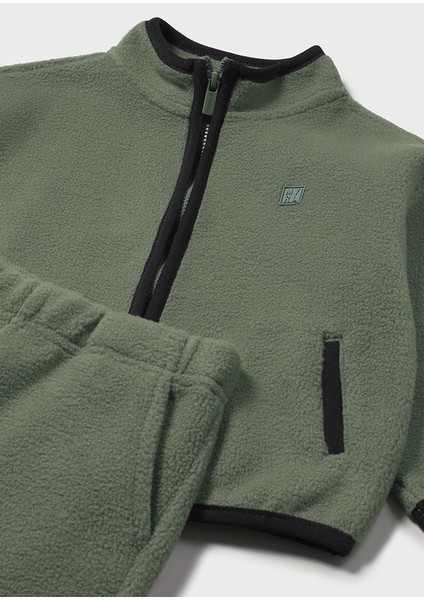 1-4 Yaş Arası Üçlü Eşofman Takımı - Yeşil fırsatları