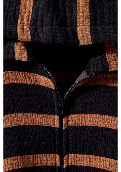 Müslin Çocuk Kapüşonlu Ceket modelleri