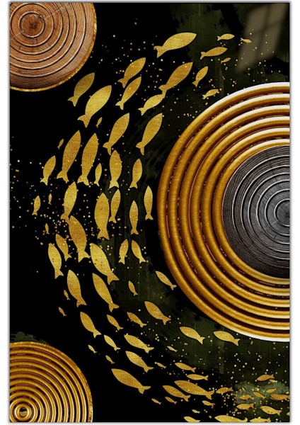 :temperli Cam Dikdörtgen Tablo, Cam Tablo, Uv Baskı, CTT009