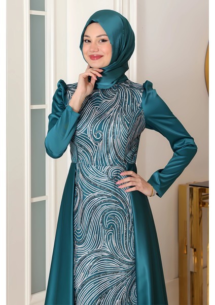 Taş Baskı Tasarım Saten Miray Abiye fiyatları