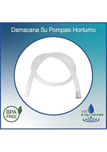 Damacana Su Pompası Hortumu 65CM (Yedek Parça)